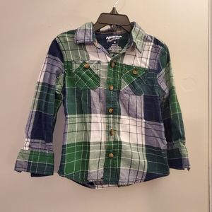 Plaid flannel shirt